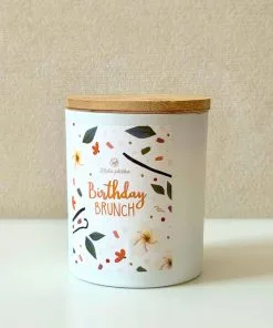 Dišeča svečka BIRTHDAY BRUNCH maxi