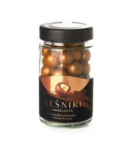 Lešniki v medeni čokoladi 125 g