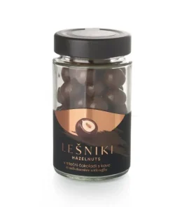 Lešniki v mlečni čokoladi s kavo 125g