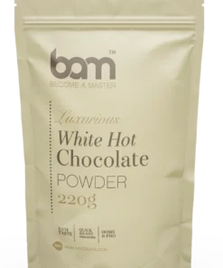 BAM Bela vroča čokolada, 220 g