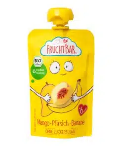 Bio sadni pire MANGO, BRESKEV, BANANA 100g Fruchtbar