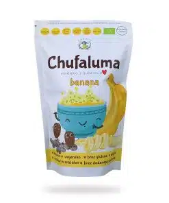 Chufaluma Banana Bio kaša za male in velike drobTinka 500 g