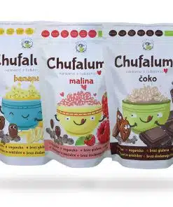 Chufaluma TRIO Bio kaša za male in velike drobTinka 3x500 g