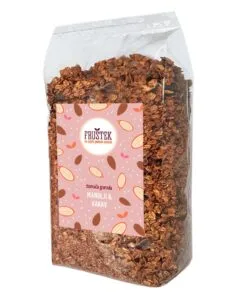 Fruštek granola z mandlji in kakavom MAXI 1Kg