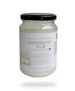 Presno kokosovo olje Drobtinka 260g