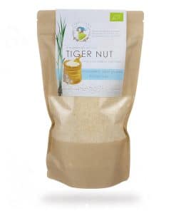 Presna ekološka moka iz zemeljskih mandljev, fino mleta, drobTinka, 400 g