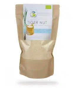 Presna ekološka moka iz zemeljskih mandljev, fino mleta, drobTinka, 400 g